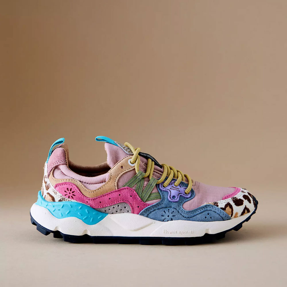 Sapatilha YAMANO 3 Flower Mountain Pony Hair 5