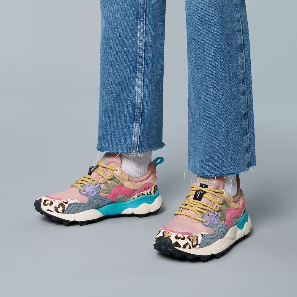 Sapatilha YAMANO 3 Flower Mountain Pony Hair 9