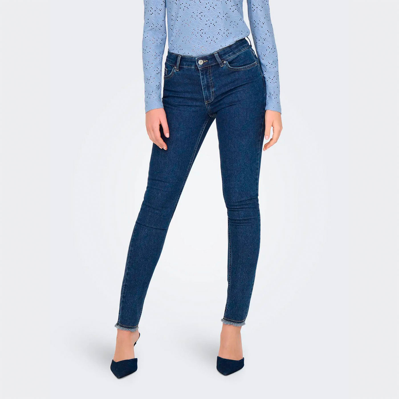Jeans ONLHUSH Only Dark Blue 0
