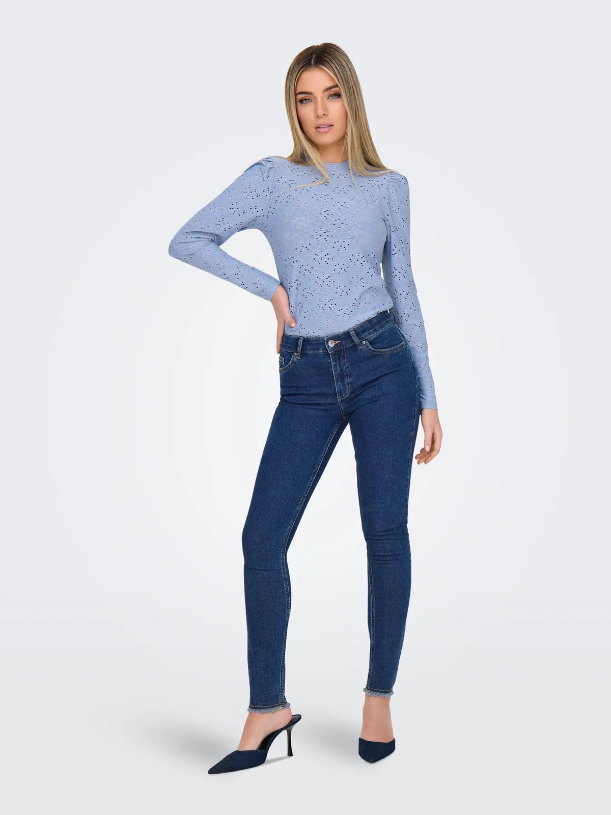 Jeans ONLHUSH Only Dark Blue 1