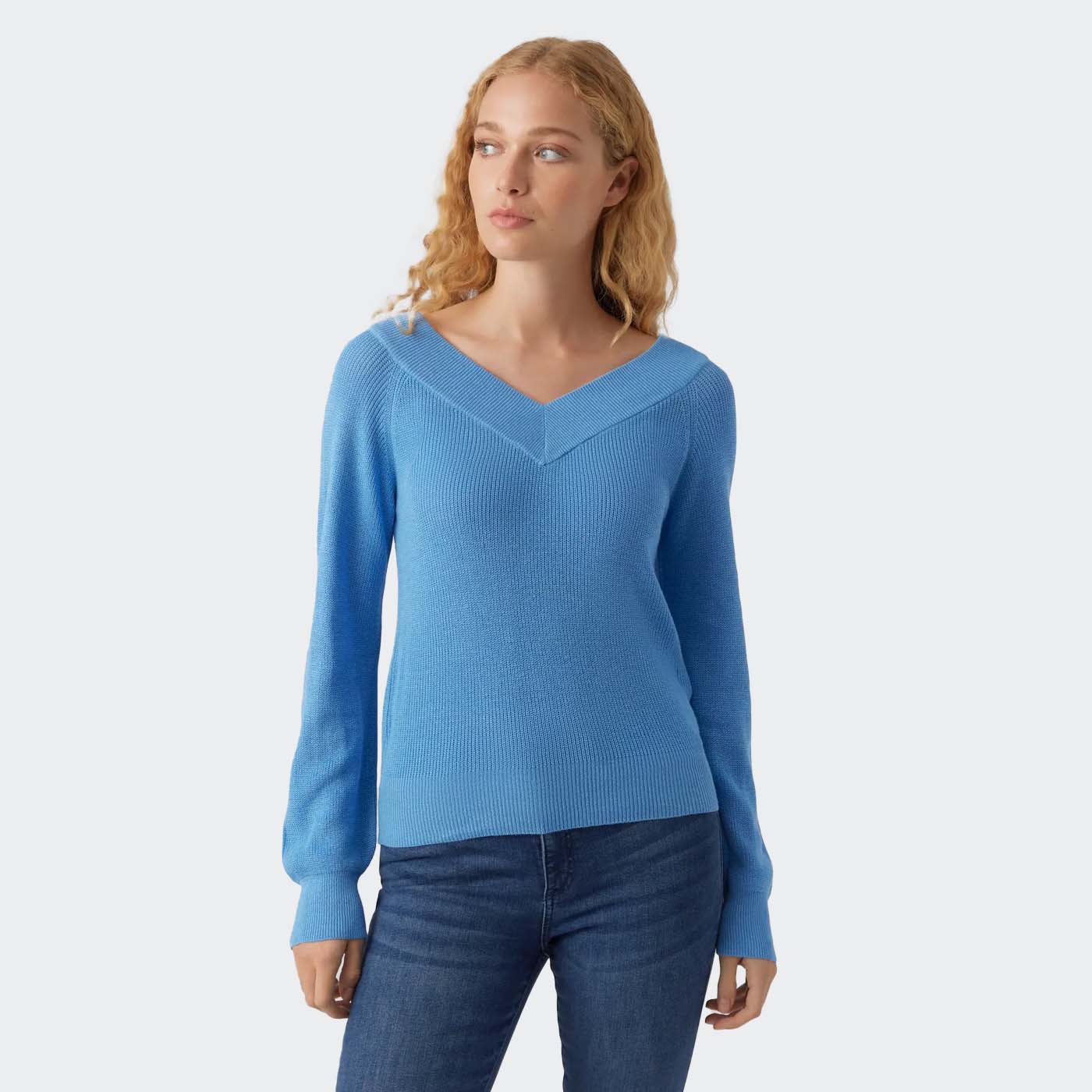 Camisola VMNEWLEXSUN Veromoda Little Boy Blue 0