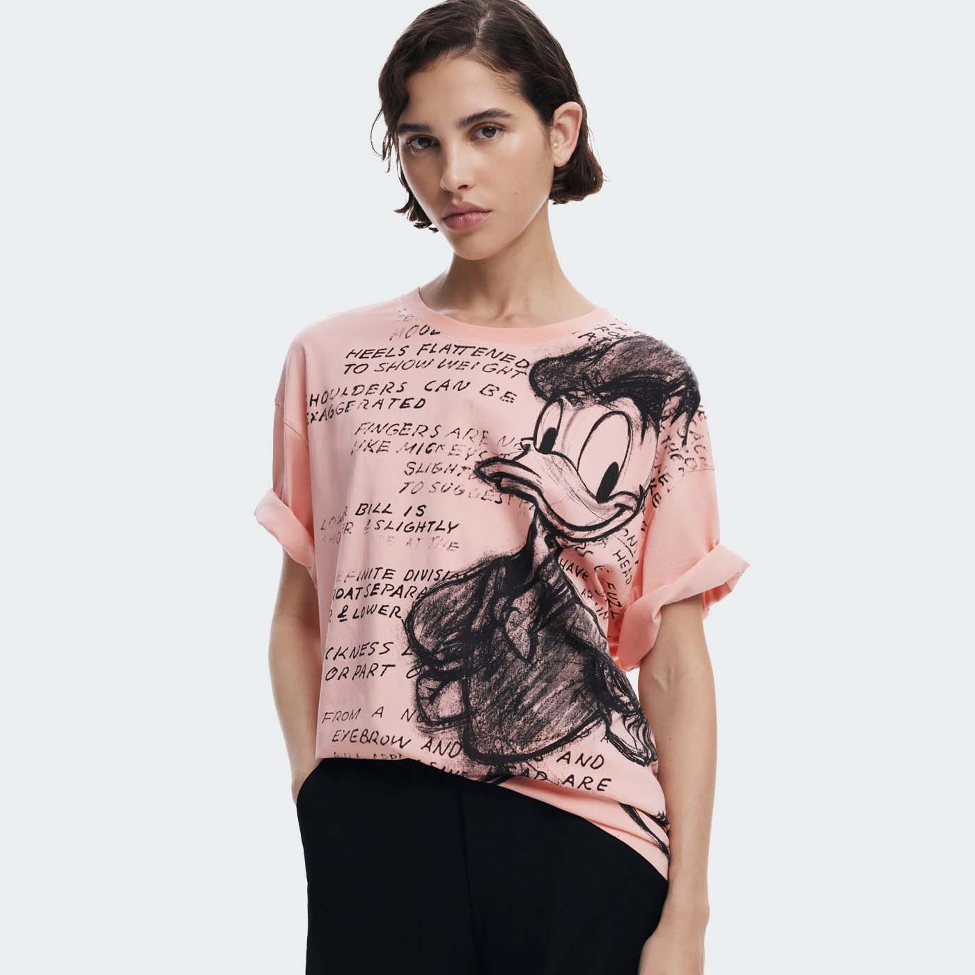 T-shirt DONALD Desigual 3049 0