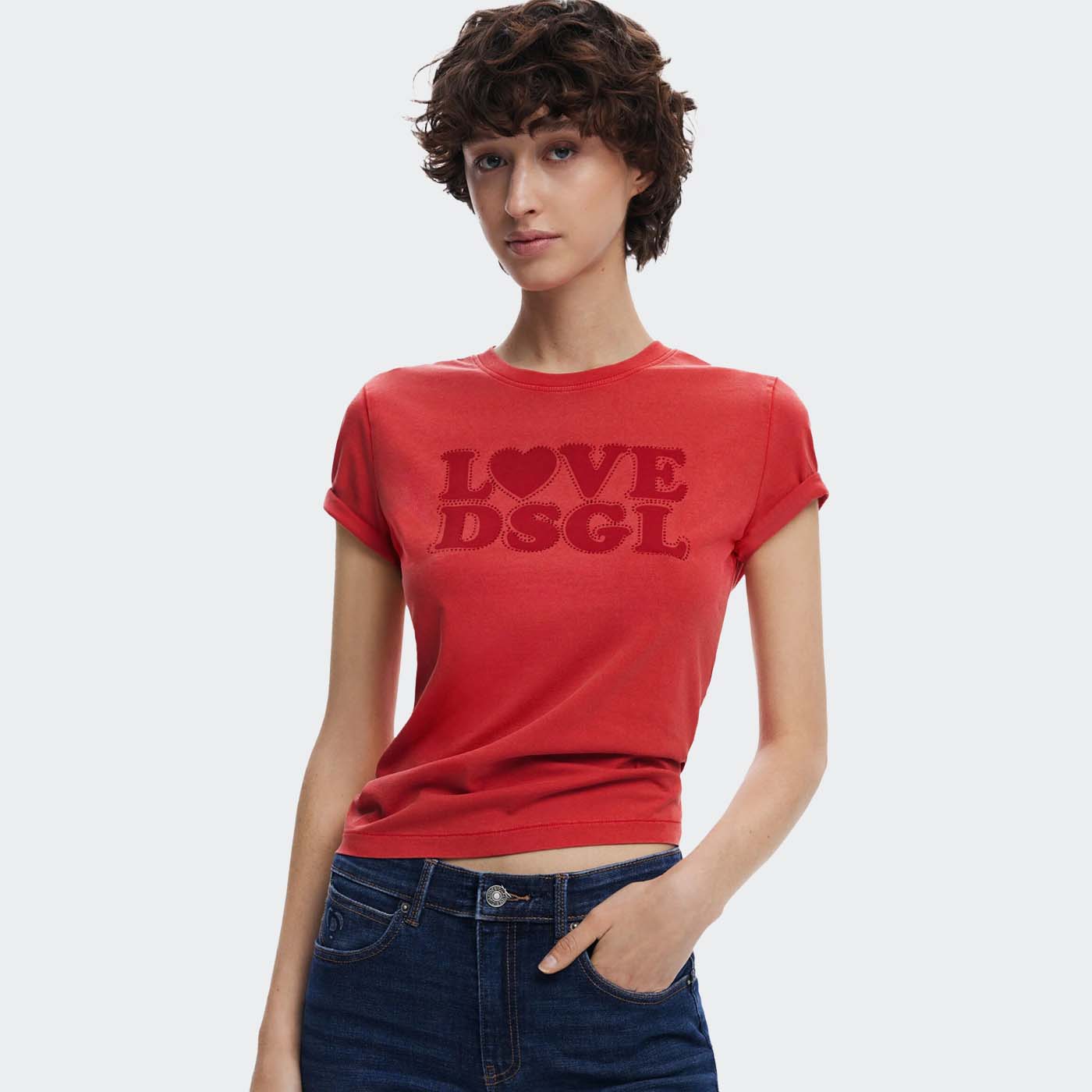 T-shirt LOVE DSGL Desigual 3092 0