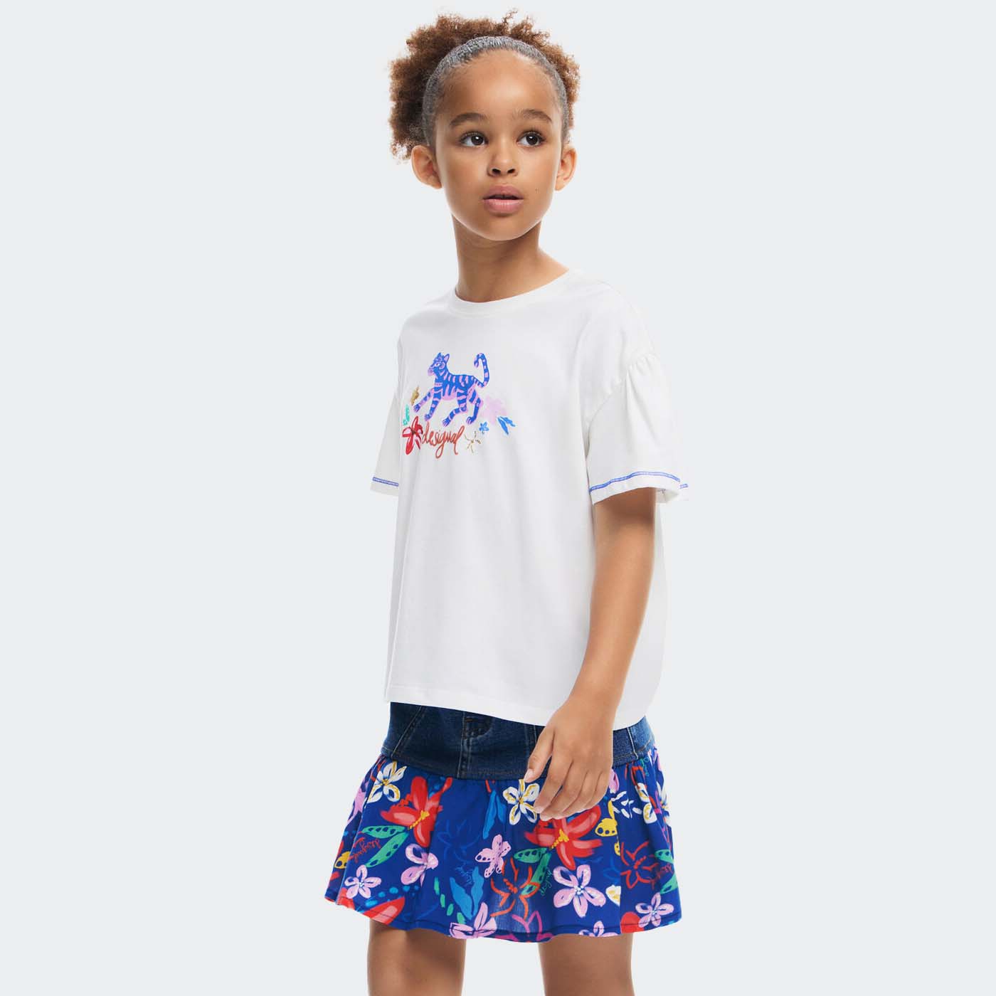 T-shirt SMILE Desigual 1000 0